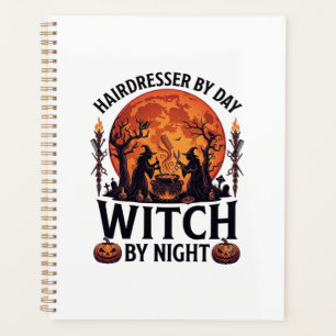 Hairdresser Day Witch Night Halloween Comb Scissor Planner