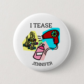 Hairdresser Gifts 6 Cm Round Badge