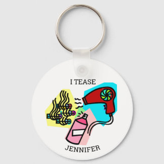 Hairdresser Gifts Key Ring