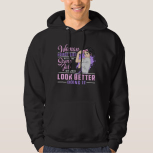Hairdresser Hair Stylist Barber Woman Job Gift Hoodie