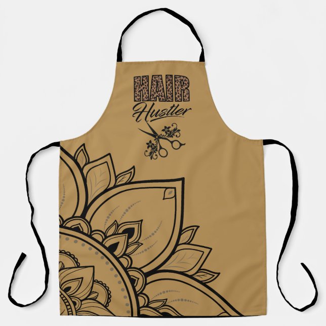 Hairdresser Hairstylist Beauty Salon Apron (Front)