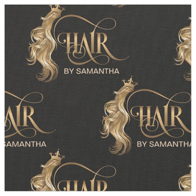 hairdresser hairstylist hair wig scissors fabric (Close Up)