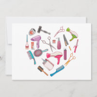 Hairdresser Hairstylist Tool Heart