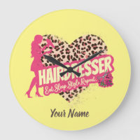Hairdresser Leopard Hair Hustler Hairstylist