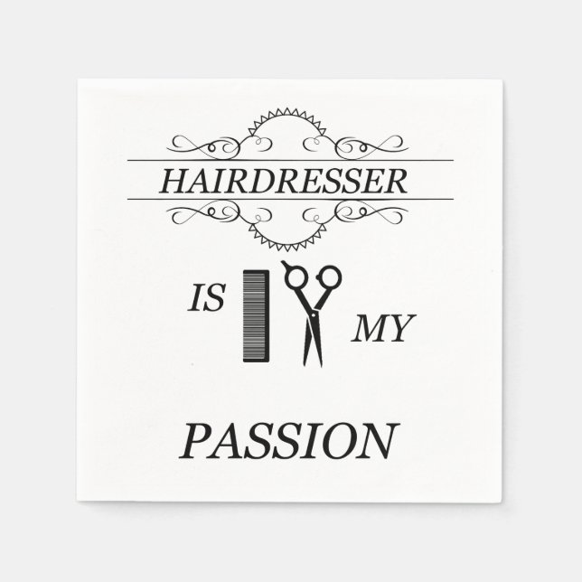 Hairdresser Napkin (Front)