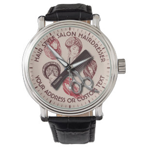 Hairdresser Or Beauty Salon Hair Stylist Name Watch