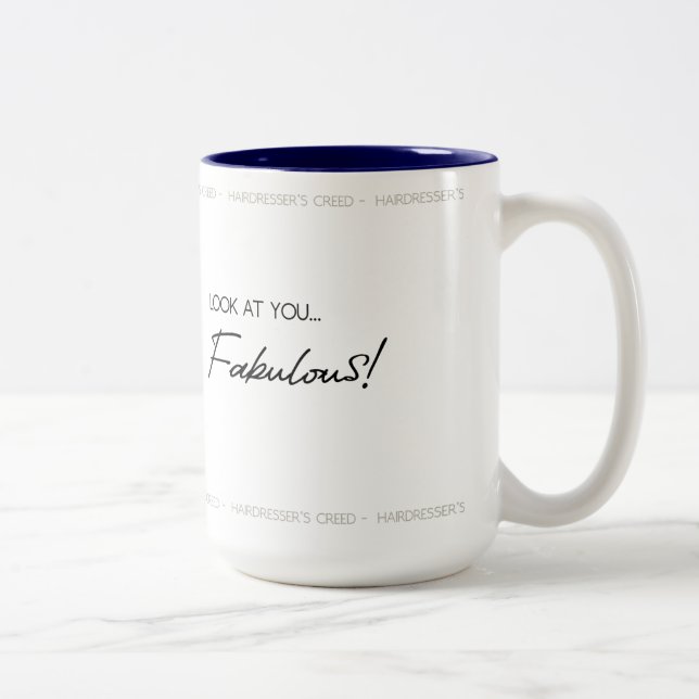 Hairdresser’s Creed Mug (Right)