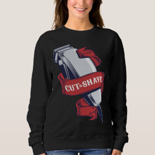Hairdresser Salon Barber Hairstylist Sweatshirt