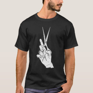 Hairdresser Scissors Beautician Hairstylist Hairc T-Shirt