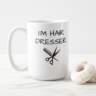 Hairdresser shirt, Hairstylist shirt, Beautician Coffee Mug