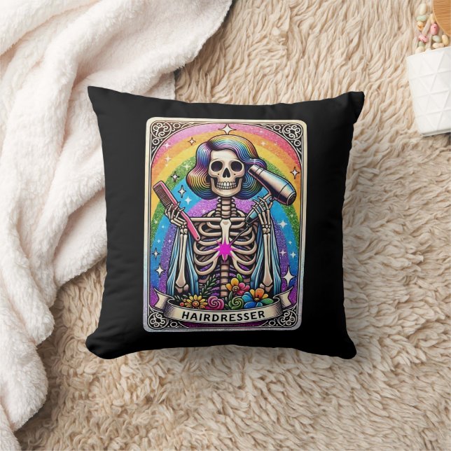 Hairdresser Tarot Card Collection Cushion (Blanket)