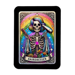 Hairdresser Tarot Card Collection Magnet