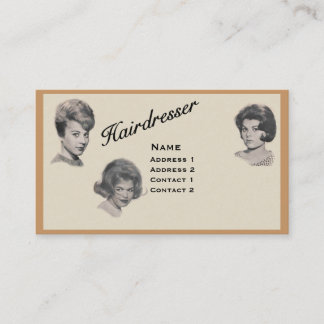 HAIRDRESSER - VERY PROFESSIONAL PROFILE CARD 3
