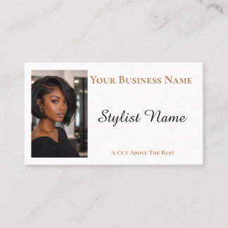 Hairdressing Template Business Card