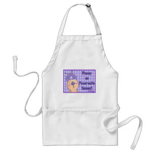 Hairless Hare Phooey on Pancreatic Cancer Standard Apron