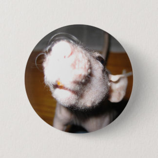 Hairless Rat Love 6 Cm Round Badge