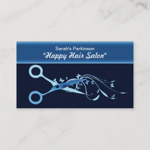 hairs scissors business cards