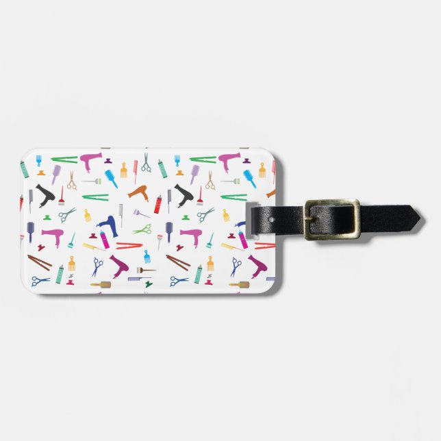 Hairstyles tools 2 luggage tag (Front Horizontal)