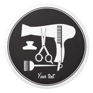 Hairstyles tools ceramic knob