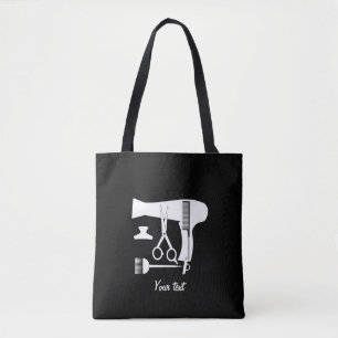 Hairstyles tools tote bag