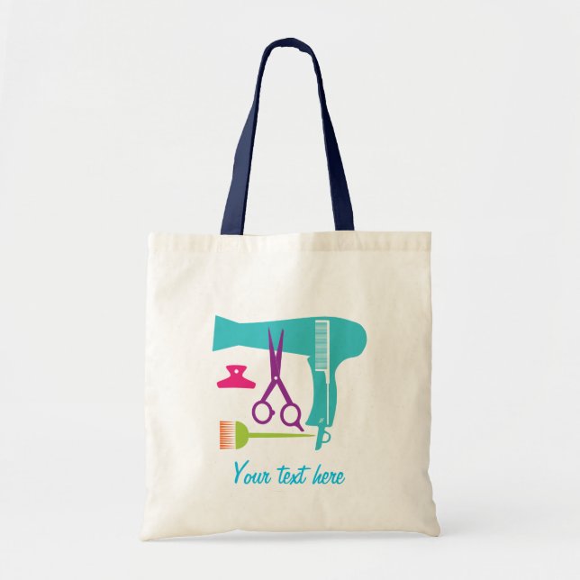 Hairstyles tools tote bag (Front)