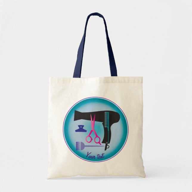 Hairstyles tools tote bag (Front)