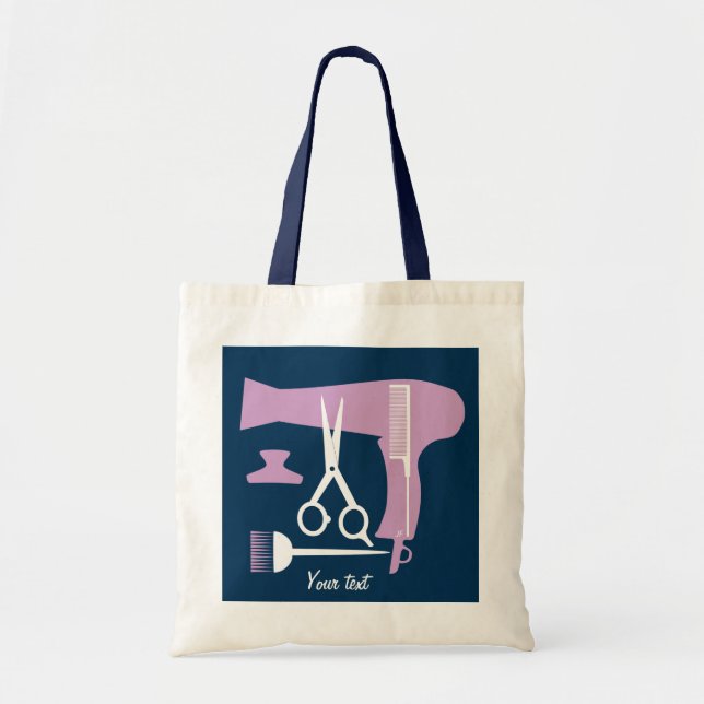 Hairstyles tools tote bag (Front)