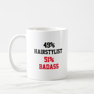 Hairstylist Badass Coffee Mug