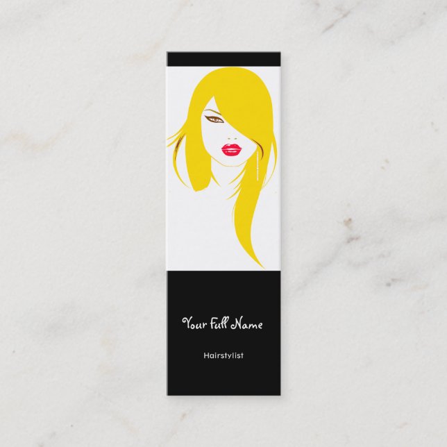 Hairstylist Business Card (Front)