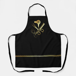 Hairstylist hair dresser salon personalised apron