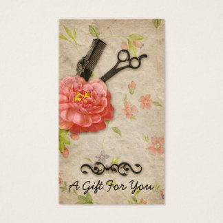 hairstylist hair stylist gift card certificate