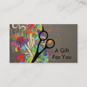 hairstylist hair stylist gift card certificate