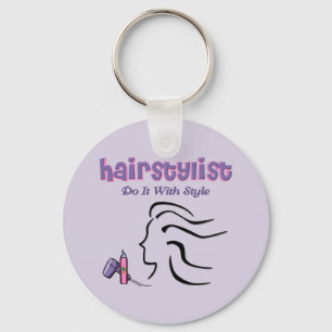 Hairstylist Key Ring