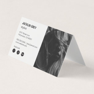Hairstylist Modern Business Card
