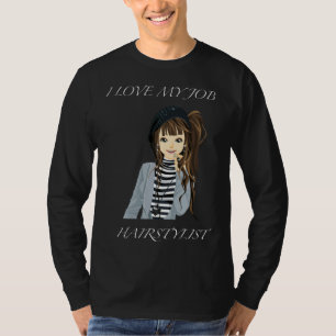 Hairstylist & Nail Beautician T-Shirt