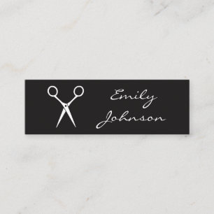 Hairstylist Shears Mini Business Card