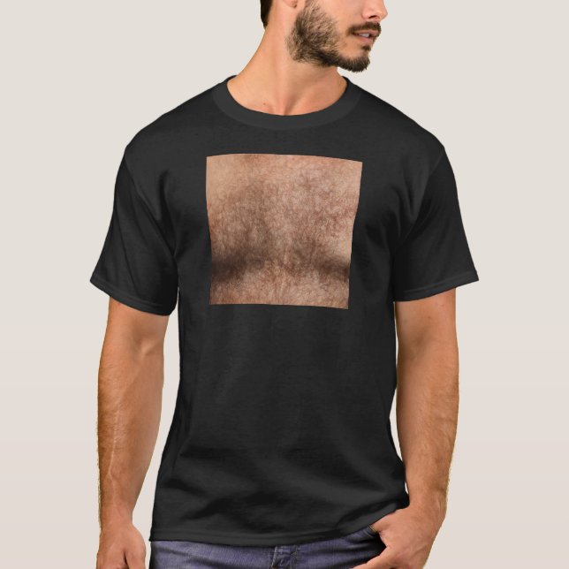 HAIRY CHEST MAN'S Tee Shirt (Front)