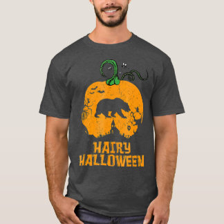 Hairy Halloween Funny Gay Bear T-Shirt