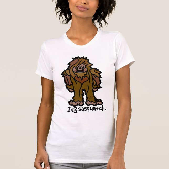 hairy heart. T-Shirt (Front)