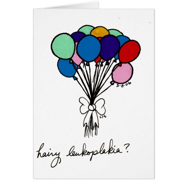 Hairy Leukoplakia card (Front)
