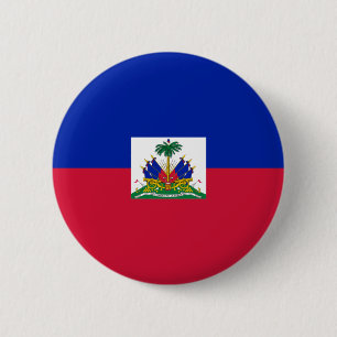 haiti 6 cm round badge