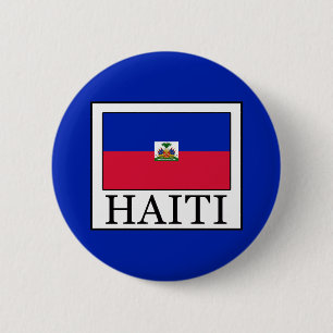 Haiti 6 Cm Round Badge