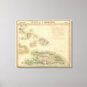 Haiti and Dominican Republic Sep 68 Canvas Print