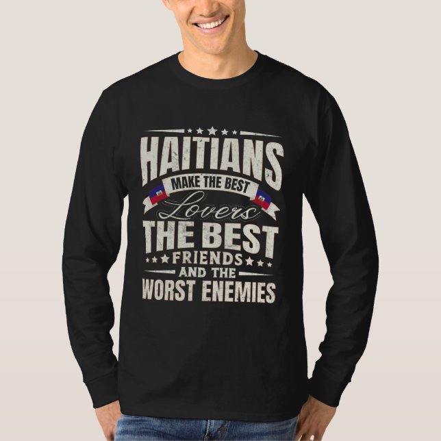 Haiti Best Haitians Men & Women T-Shirt (Front)