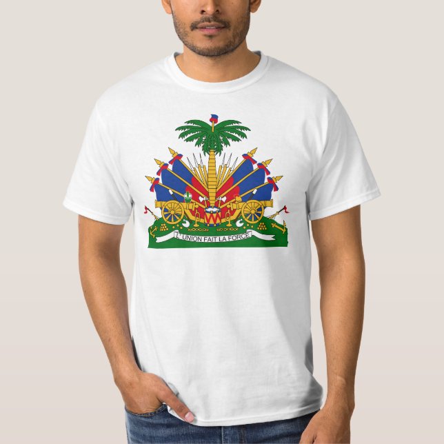 Haiti Coat of arms HT T-Shirt (Front)