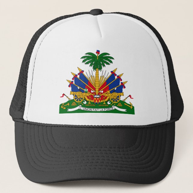 Haiti Coat of arms HT Trucker Hat (Front)