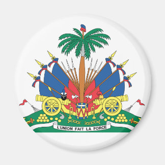 HAITI COAT OF ARMS - MAGNET