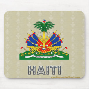 Haiti Coat of Arms Mouse Pad