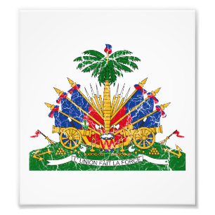 Haiti Coat Of Arms Photo Print