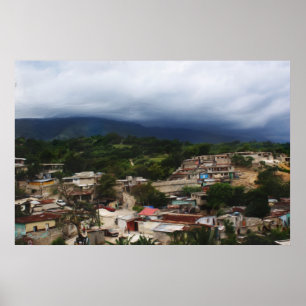 Haiti - Digital Wall Painting / Portrait Poster
